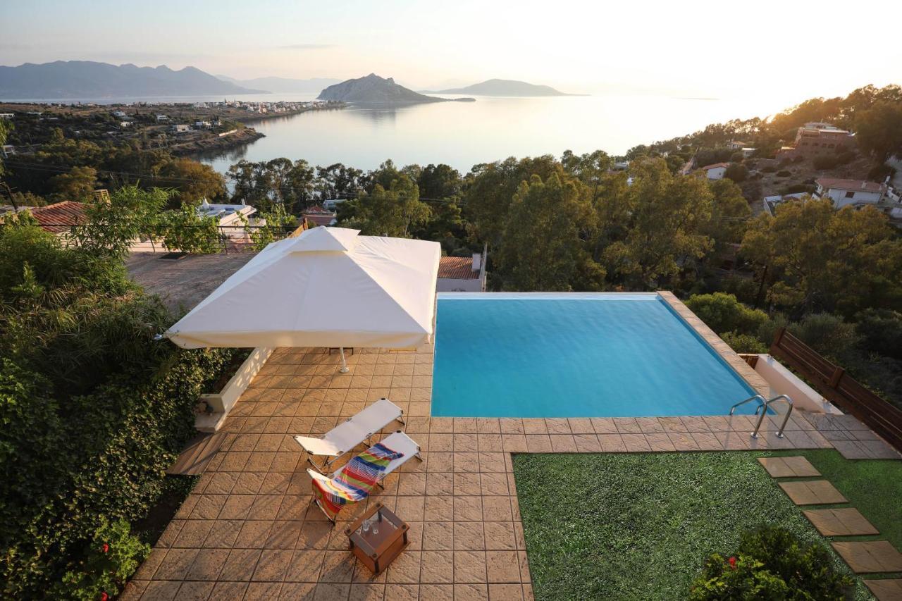 Eucalyptus Villa Aegina Екстериор снимка